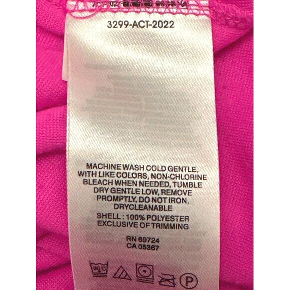 Columbia Womens Pink Fleece Zip Up Pullover Size M Breast Cancer Ribbon - Picture 6 of 9